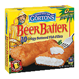 Gorton's  beer battered fish fillets, 10 fillets Left Picture